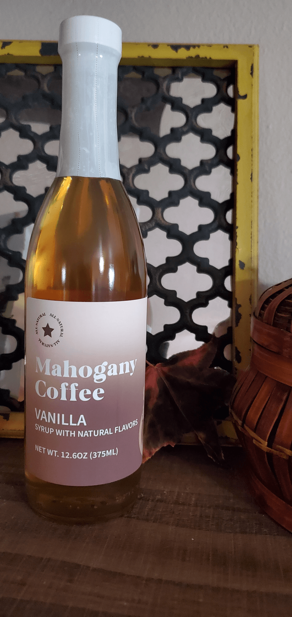 Vanilla Coffee Syrup - Mahogany Queen